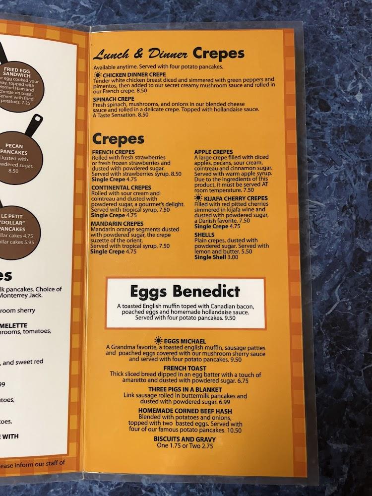 Grandma's Pancake House Menu image 3