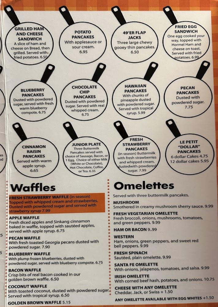 Grandma's Pancake House Menu image 4